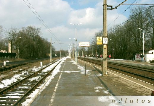 Peron w Puszczykówku